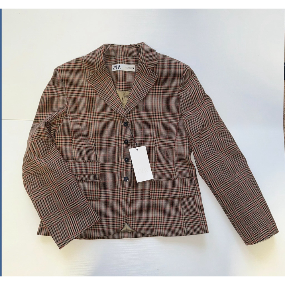 Checkered Blazer/Pants set Size M - Picture 4 of 9